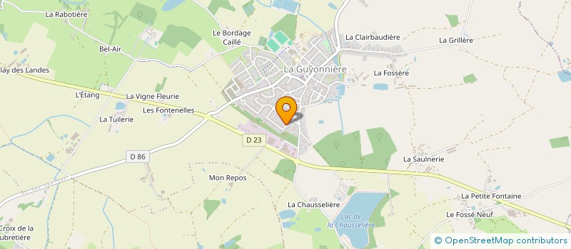 localisation de l'entreprise MONSIEUR ALEXANDRE NOEL à MONTAIGU-VENDEE