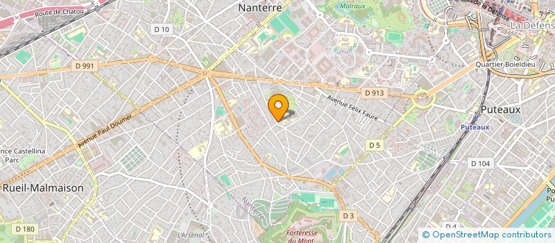 localisation de l'entreprise MONSIEUR ALEXANDRE NOGUEIRA BELCHIOR  NANTERRE