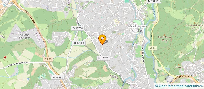 localisation de l'entreprise MONSIEUR ALEXANDRE NOGUES  MONTFERRIER-SUR-LEZ