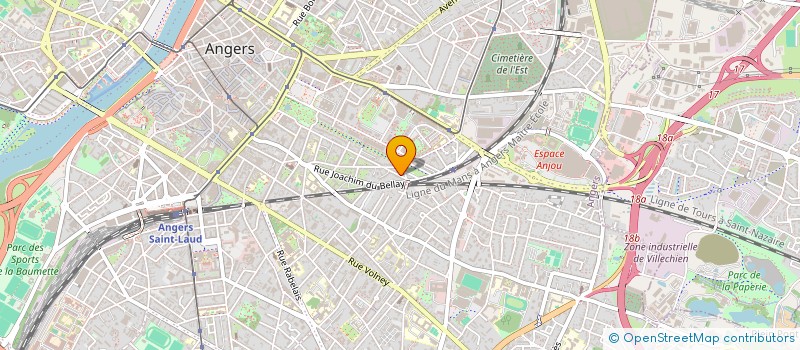 localisation de l'entreprise MONSIEUR ALEXANDRE NORET à ANGERS
