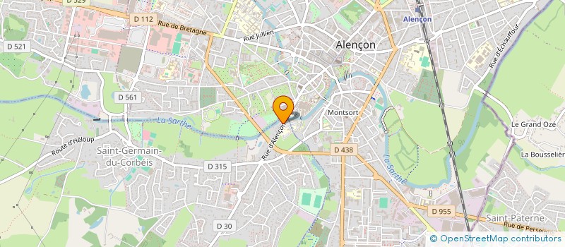 localisation de l'entreprise MONSIEUR ALEXANDRE NOTARI à ALENCON