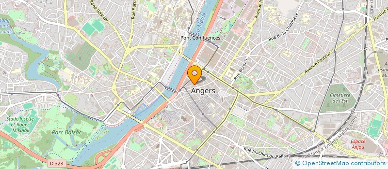 localisation de l'entreprise MONSIEUR ALEXANDRE NOUEL à ANGERS