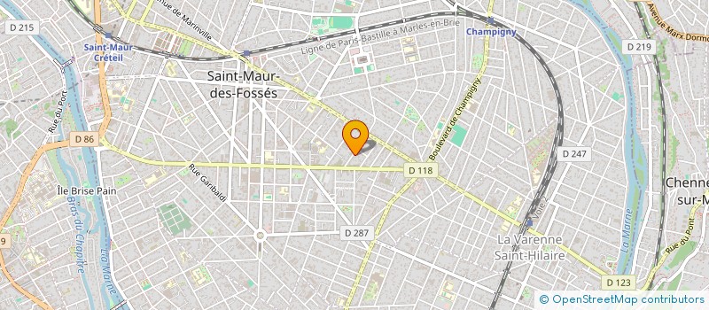 localisation de l'entreprise MONSIEUR ALEXANDRE NOUREDDINE DJAOUI à SAINT-MAUR-DES-FOSSES