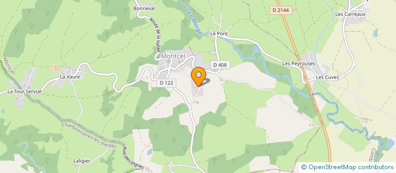 localisation de l'entreprise MONSIEUR ALEXANDRE NOWIK  MONTCEL