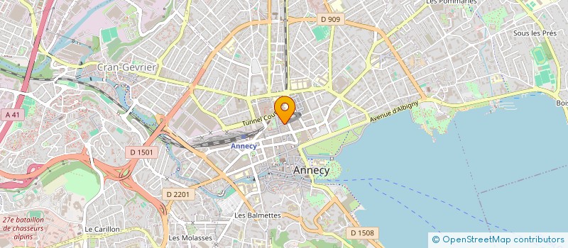 localisation de l'entreprise MONSIEUR ALEXANDRE NOYER à ANNECY