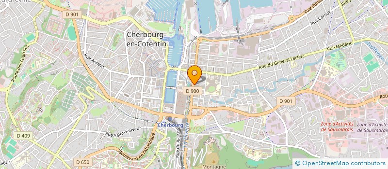 localisation de l'entreprise MONSIEUR ALEXANDRE OBERLIS  CHERBOURG-EN-COTENTIN