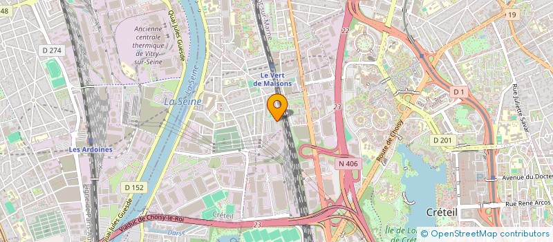 localisation de l'entreprise MONSIEUR ALEXANDRE OBISSON  ALFORTVILLE