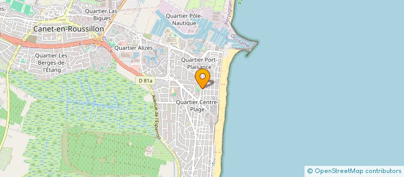 localisation de l'entreprise MONSIEUR ALEXANDRE ODABACHIAN  CANET-EN-ROUSSILLON