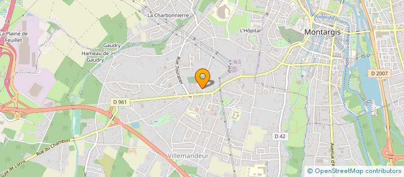 localisation de l'entreprise MONSIEUR ALEXANDRE ODINOTTE à VILLEMANDEUR