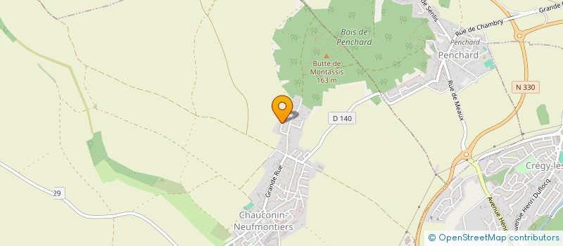 localisation de l'entreprise MONSIEUR ALEXANDRE OGE  CHAUCONIN-NEUFMONTIERS