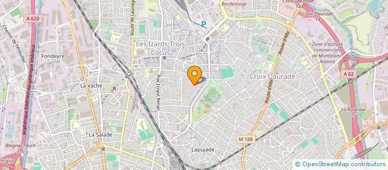 localisation de l'entreprise MONSIEUR ALEXANDRE OLIVEIRA PEREIRA à TOULOUSE