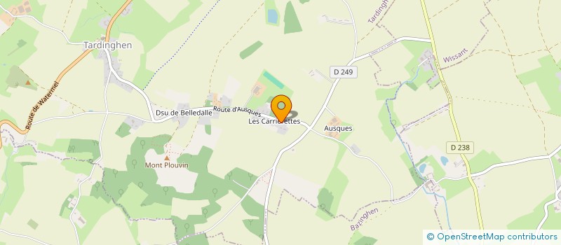 localisation de l'entreprise MONSIEUR ALEXANDRE OLIVIER  TARDINGHEN