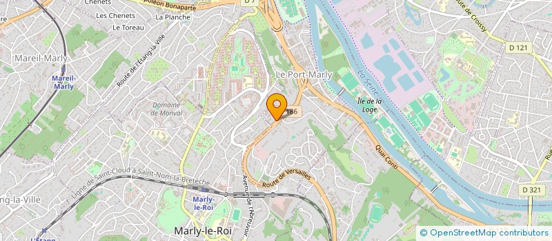 localisation de l'entreprise MONSIEUR ALEXANDRE OLIVIER  LE PORT-MARLY