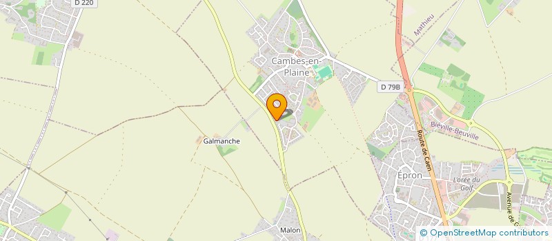 localisation de l'entreprise MONSIEUR ALEXANDRE ONFROY  CAMBES-EN-PLAINE