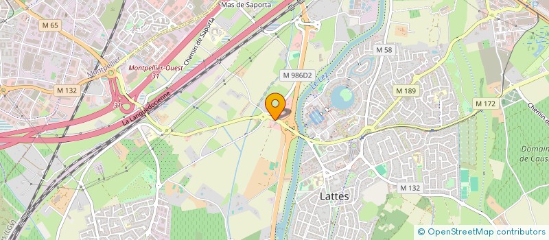 localisation de l'entreprise MONSIEUR ALEXANDRE ORDAS à LATTES