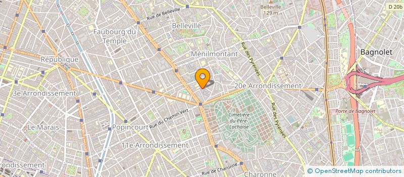 localisation de l'entreprise MONSIEUR ALEXANDRE ORLOFF  PARIS