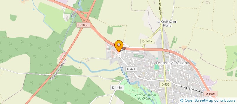 localisation de l'entreprise MONSIEUR ALEXANDRE ORNAQUE  FONTENAY-TRESIGNY