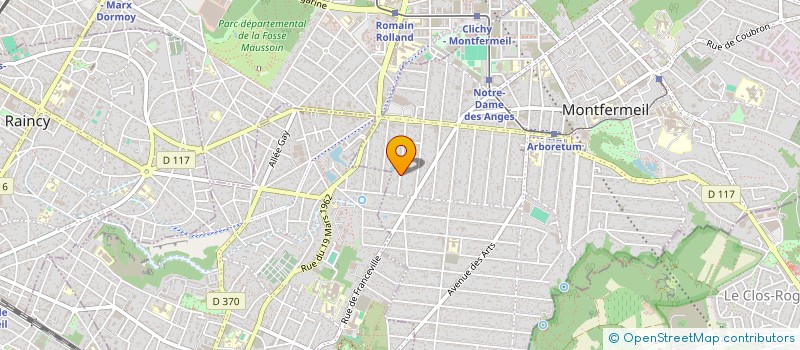 localisation de l'entreprise MONSIEUR ALEXANDRE ORTICA  MONTFERMEIL