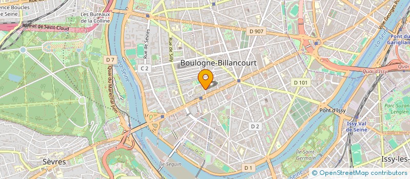 localisation de l'entreprise MONSIEUR ALEXANDRE ORTIZ à BOULOGNE-BILLANCOURT