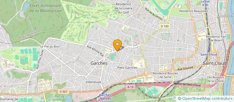 localisation de l'entreprise MONSIEUR ALEXANDRE ORVAIN à GARCHES