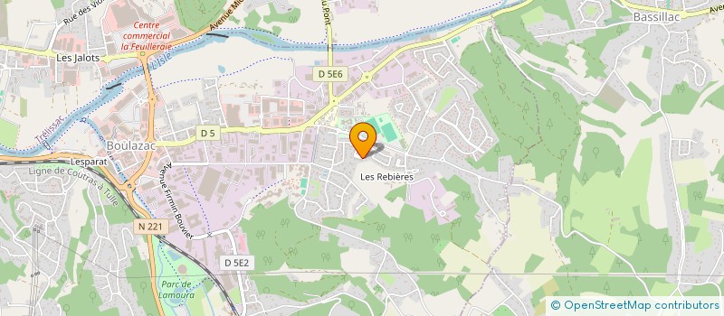 localisation de l'entreprise MONSIEUR ALEXANDRE OSIOW  BOULAZAC ISLE MANOIRE