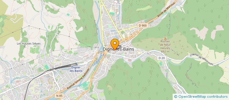 localisation de l'entreprise MONSIEUR ALEXANDRE OSKERKO à DIGNE-LES-BAINS