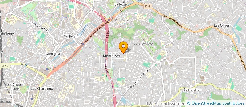 localisation de l'entreprise MONSIEUR ALEXANDRE OUALID à MARSEILLE