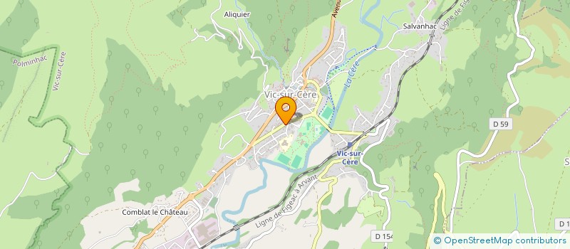 localisation de l'entreprise MONSIEUR ALEXANDRE PACQUET à VIC-SUR-CERE