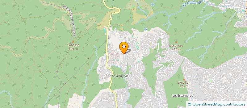 localisation de l'entreprise MONSIEUR ALEXANDRE PACSA  ROQUEBRUNE-SUR-ARGENS