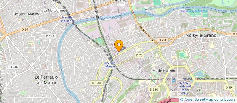 localisation de l'entreprise MONSIEUR ALEXANDRE PAKIRY  NOISY-LE-GRAND