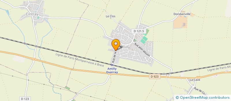 localisation de l'entreprise MONSIEUR ALEXANDRE PALAY à JOUY