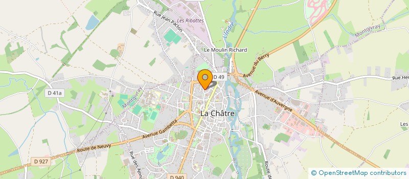 localisation de l'entreprise MONSIEUR ALEXANDRE PALEZIS à LA CHATRE