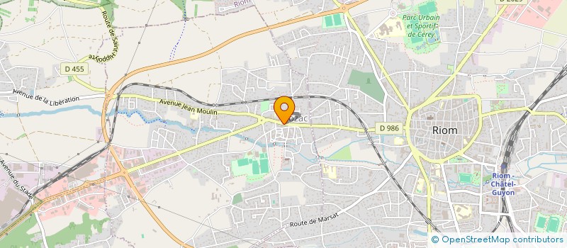 localisation de l'entreprise MONSIEUR ALEXANDRE PALIERSE  MOZAC