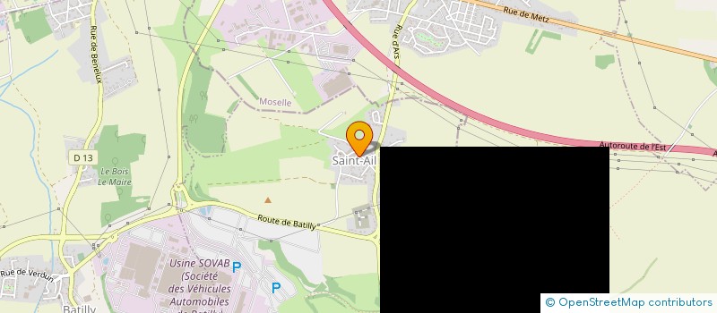 localisation de l'entreprise MONSIEUR ALEXANDRE PANCHER  SAINT-AIL