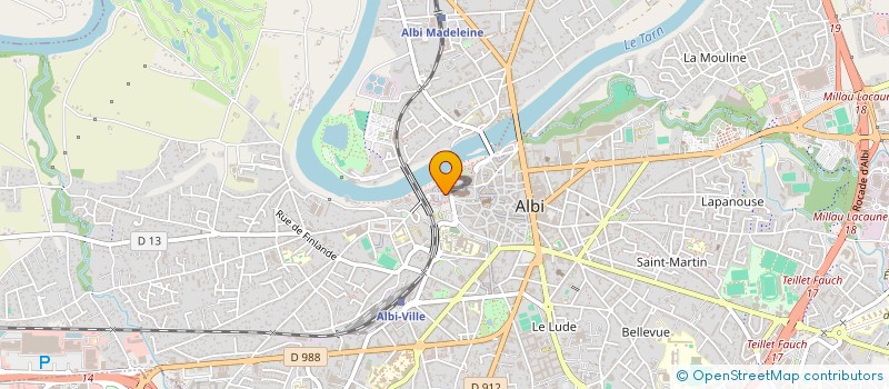 localisation de l'entreprise MONSIEUR ALEXANDRE PANEL à ALBI