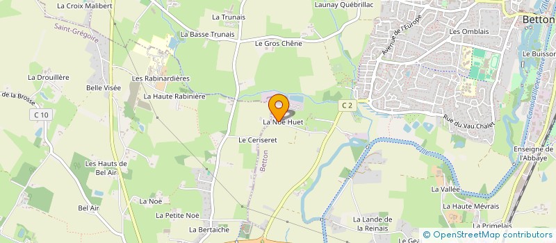 localisation de l'entreprise MONSIEUR ALEXANDRE PANNIER  BETTON