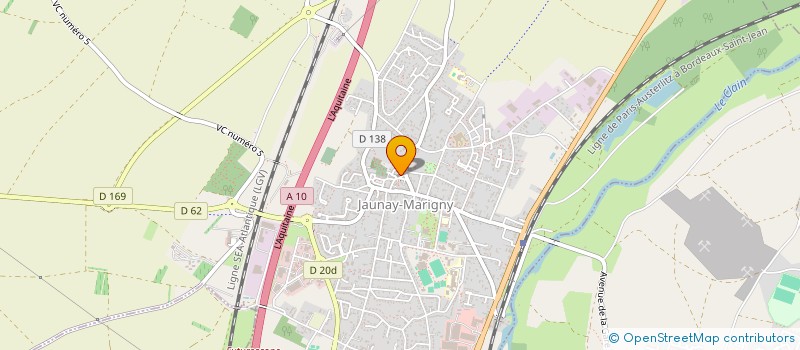 localisation de l'entreprise MONSIEUR ALEXANDRE PAPIN  JAUNAY-MARIGNY