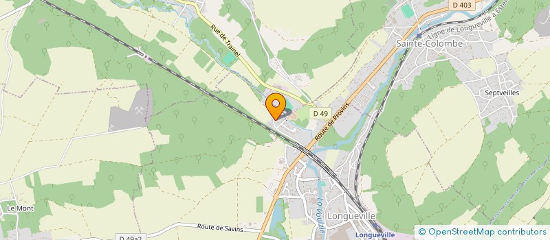 localisation de l'entreprise MONSIEUR ALEXANDRE PAREAU  LONGUEVILLE