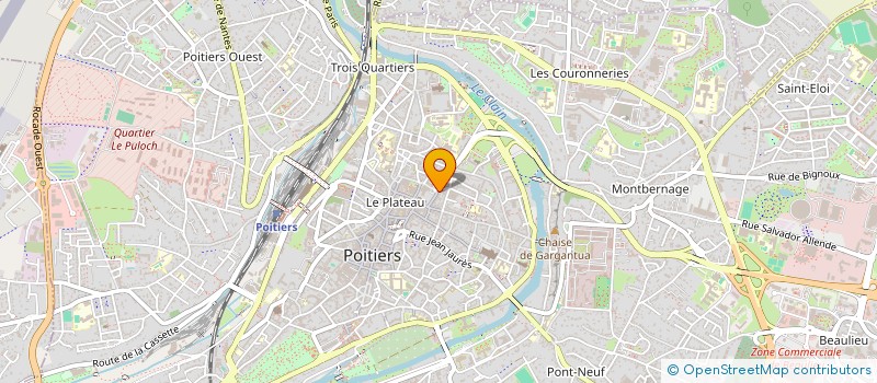 localisation de l'entreprise MONSIEUR ALEXANDRE PARIS  POITIERS