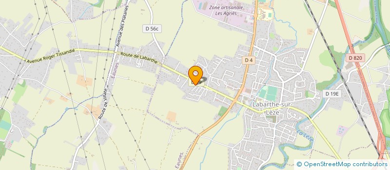 localisation de l'entreprise MONSIEUR ALEXANDRE PARISIS à LABARTHE-SUR-LEZE