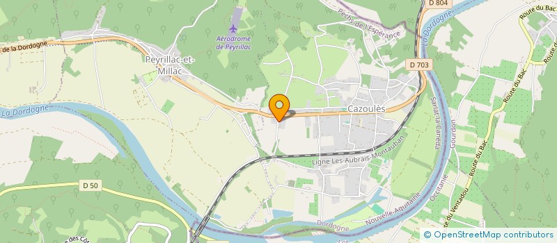 localisation de l'entreprise MONSIEUR ALEXANDRE PARJADIS  PECHS-DE-L'ESPERANCE