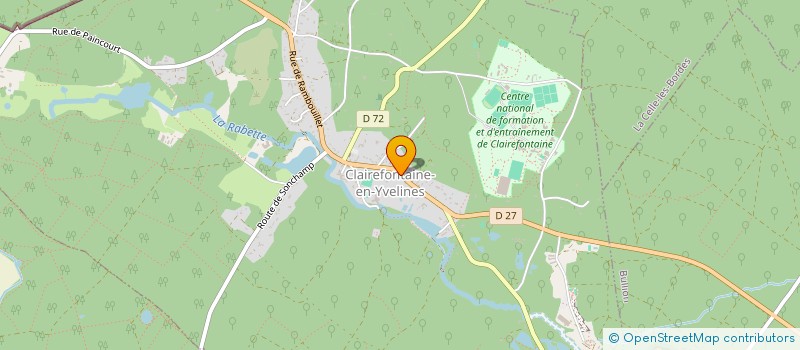 localisation de l'entreprise MONSIEUR ALEXANDRE PASKALI  CLAIREFONTAINE-EN-YVELINES