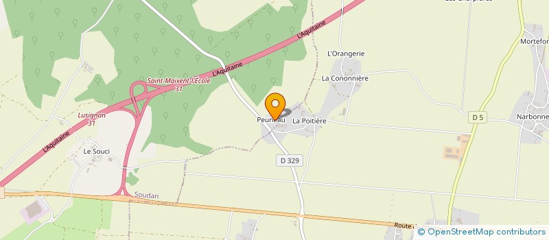 localisation de l'entreprise MONSIEUR ALEXANDRE PASQUIER à SOUDAN