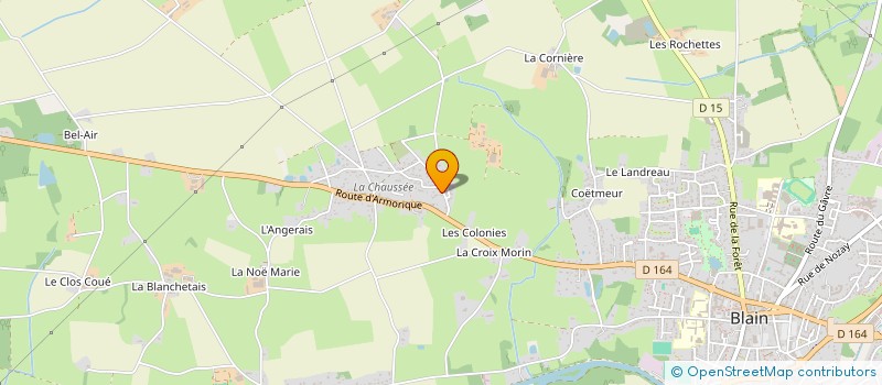 localisation de l'entreprise MONSIEUR ALEXANDRE PASQUIER  BLAIN