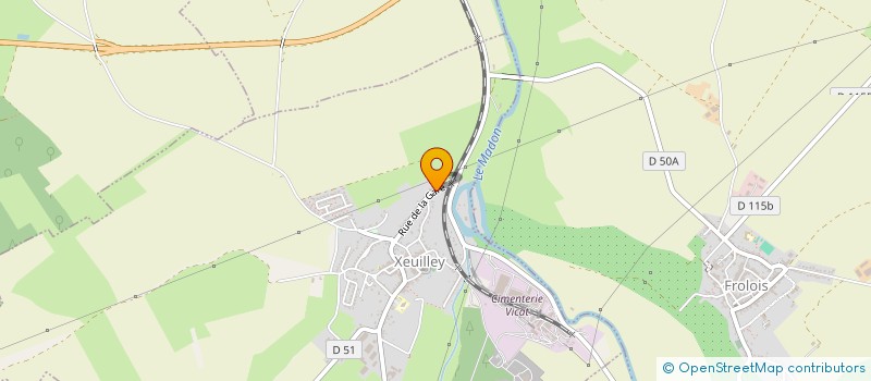 localisation de l'entreprise MONSIEUR ALEXANDRE PASQUIN  XEUILLEY