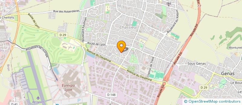 localisation de l'entreprise MONSIEUR ALEXANDRE PATAMIA à CHASSIEU