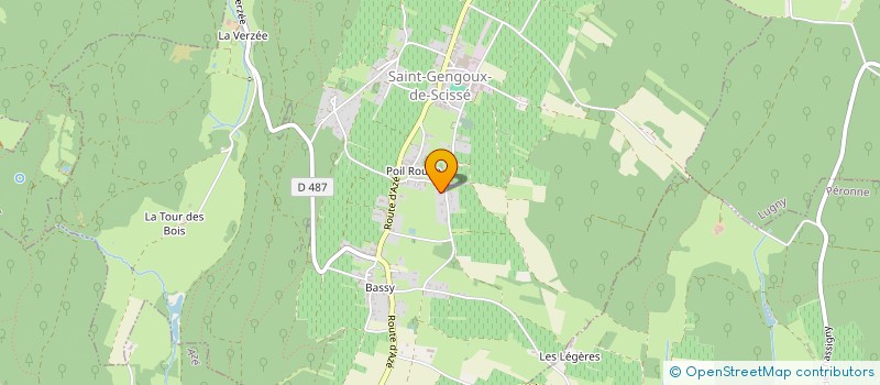 localisation de l'entreprise MONSIEUR ALEXANDRE PATISSIER  SAINT-MAURICE-DE-SATONNAY