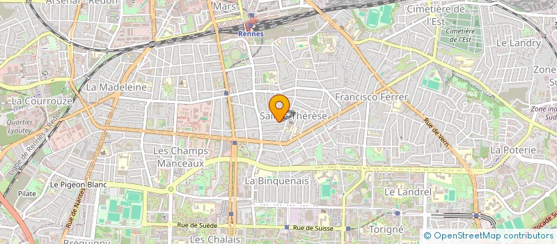 localisation de l'entreprise MONSIEUR ALEXANDRE PATUREAU  RENNES