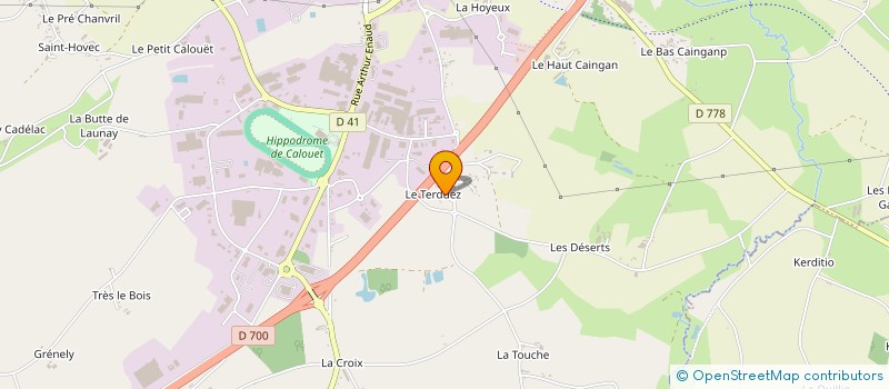 localisation de l'entreprise MONSIEUR ALEXANDRE PAULO à LOUDEAC