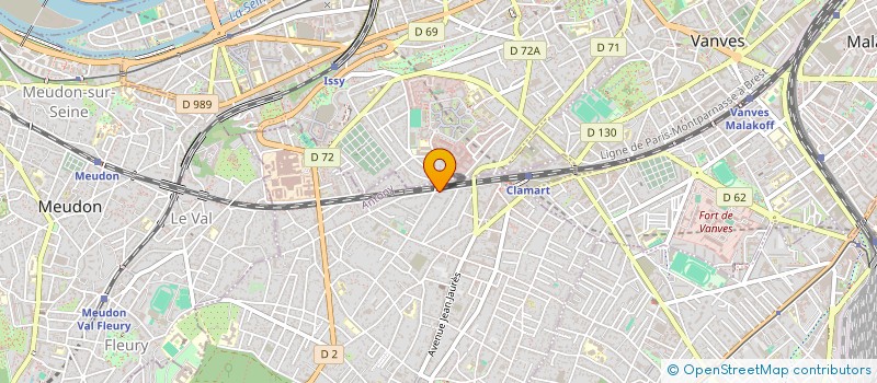 localisation de l'entreprise MONSIEUR ALEXANDRE PAVLIDIS  CLAMART
